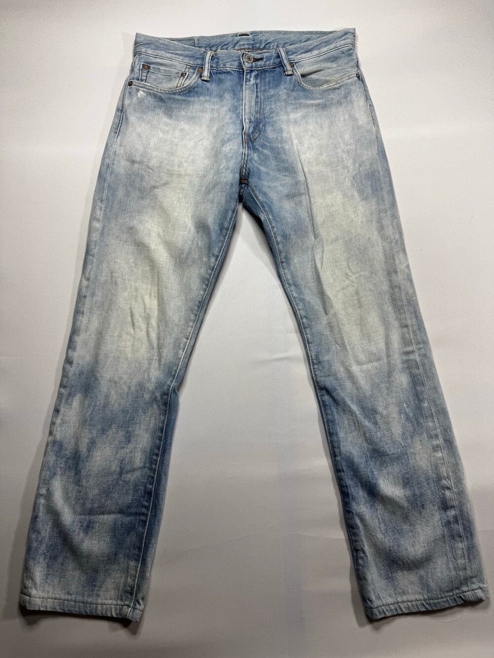 Levi's 504 Men's Straight Leg Vintage Wash Blue Jeans - Size 32x34 (32x31)*